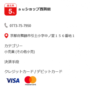 R1年12月 auNポイント還元認定